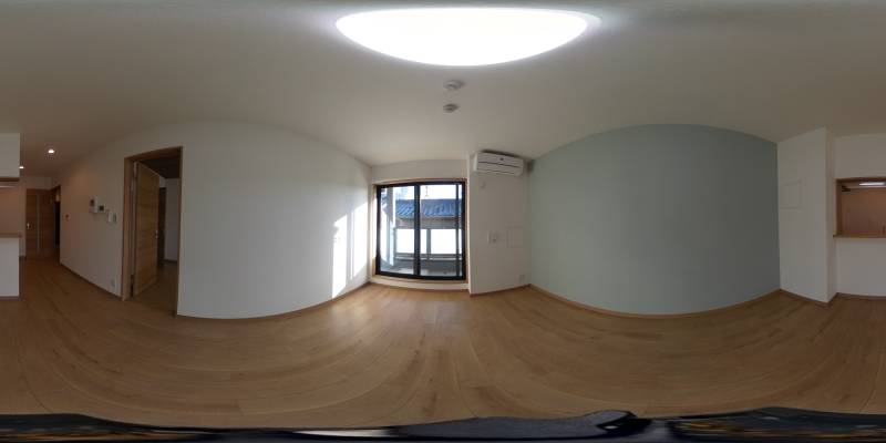 パノラマ画像リビング