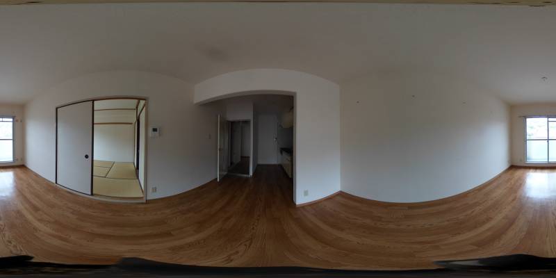 パノラマ画像リビング