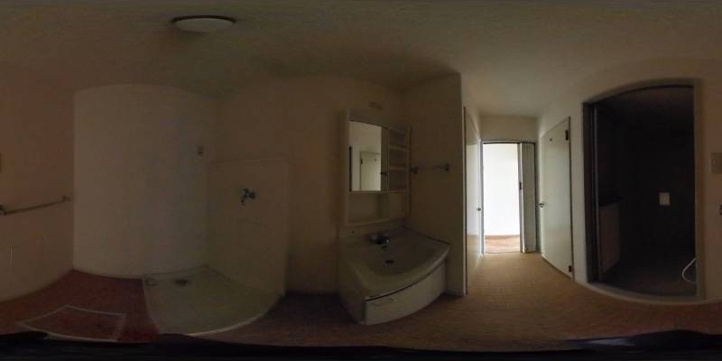 パノラマ画像洗面所