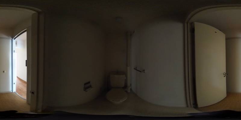 パノラマ画像トイレ