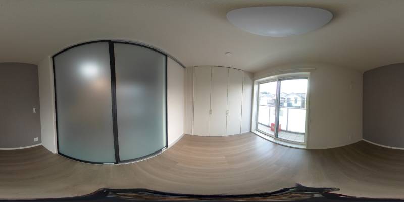 パノラマ画像洋室