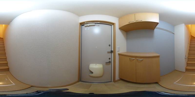 パノラマ画像玄関