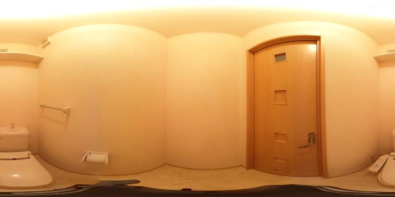 パノラマ画像トイレ