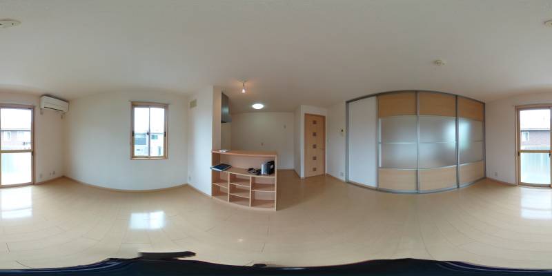 パノラマ画像リビング