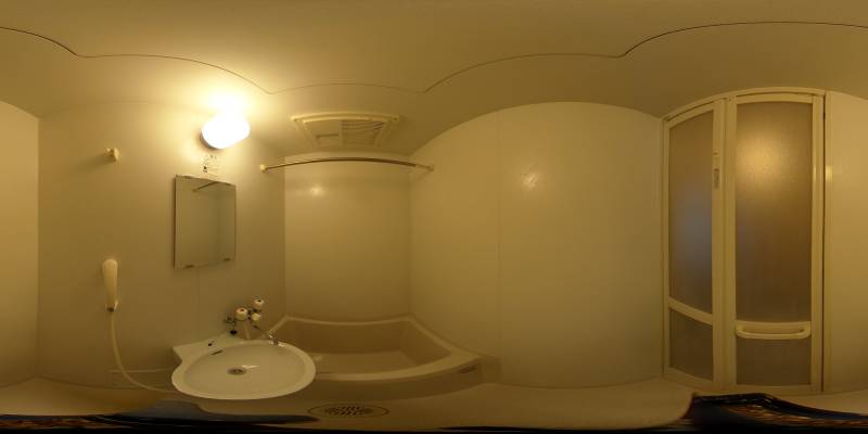 パノラマ画像洗面所