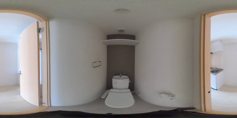 パノラマ画像トイレ