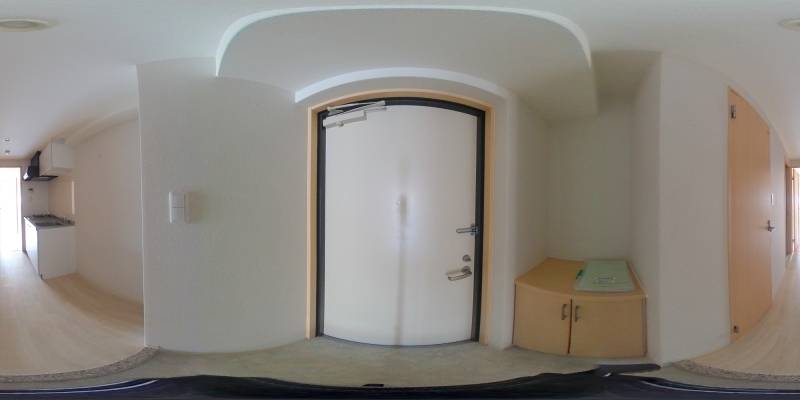 パノラマ画像玄関