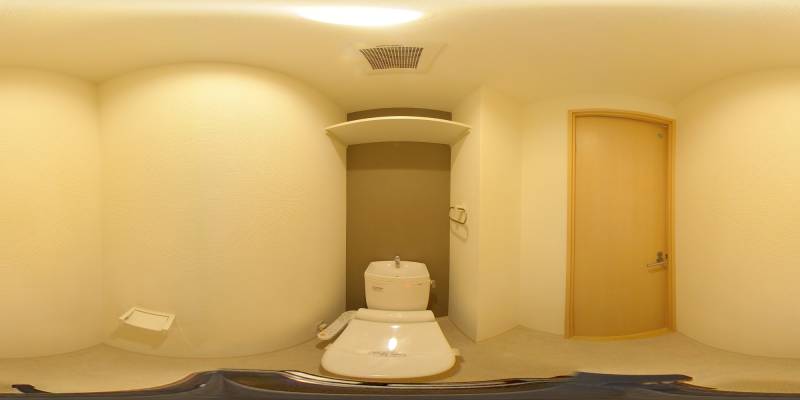 パノラマ画像トイレ