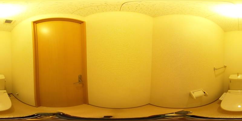 パノラマ画像トイレ