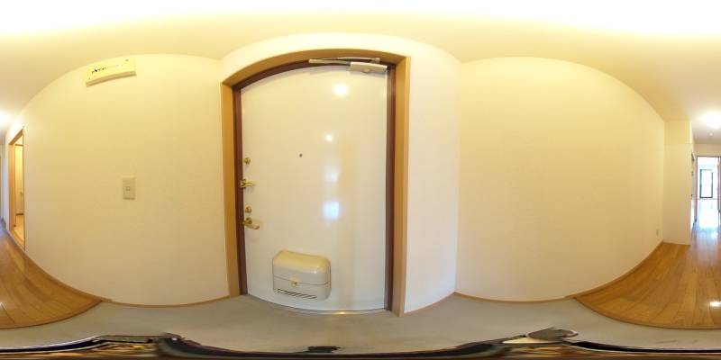 パノラマ画像玄関