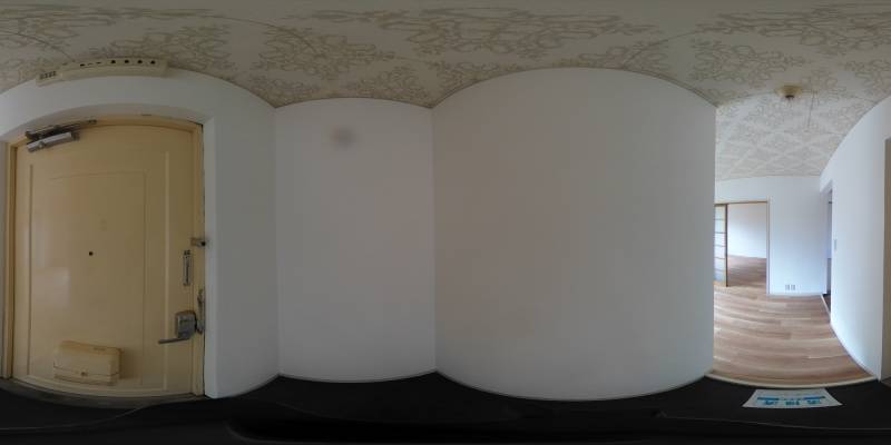 パノラマ画像玄関