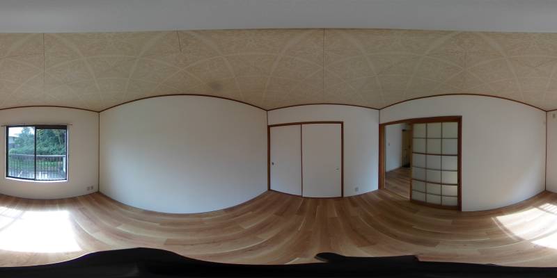 パノラマ画像洋室