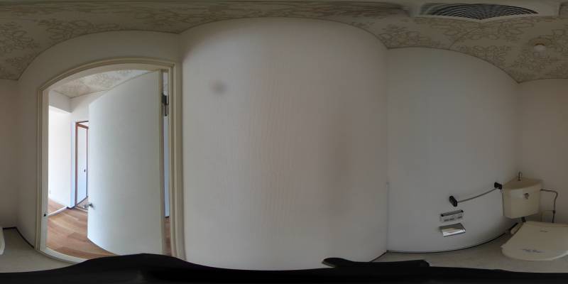 パノラマ画像トイレ