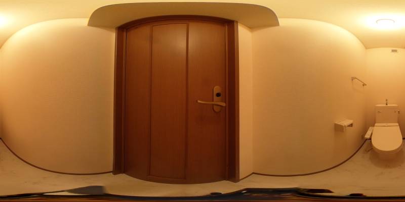 パノラマ画像トイレ