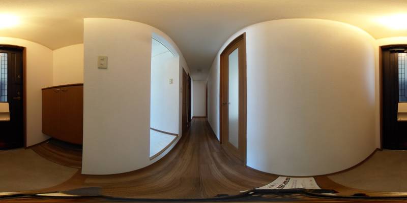 パノラマ画像玄関