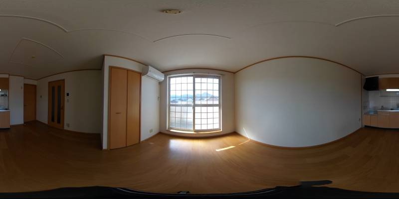 パノラマ画像リビング