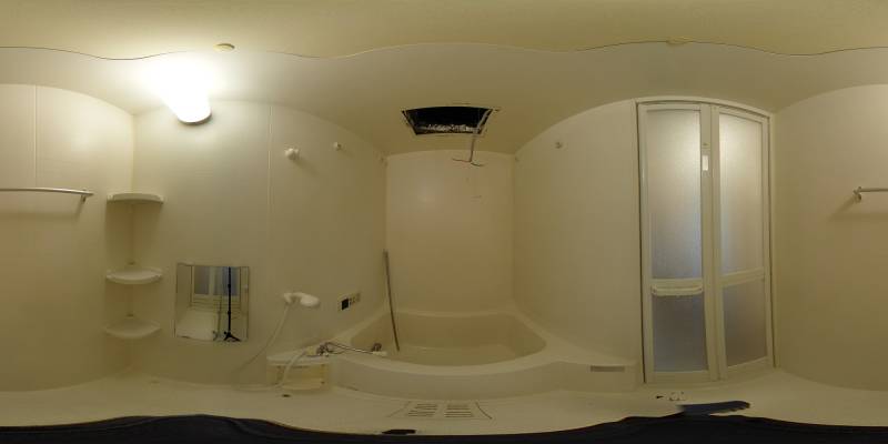 パノラマ画像バスルーム