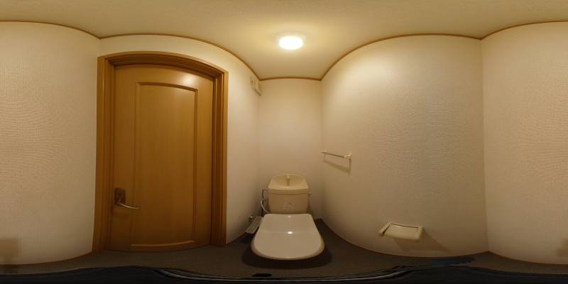 パノラマ画像トイレ