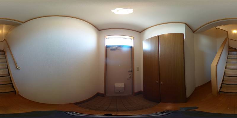 パノラマ画像玄関