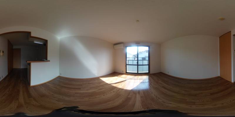 パノラマ画像洋室