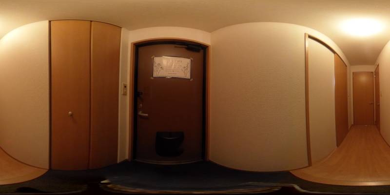 パノラマ画像玄関