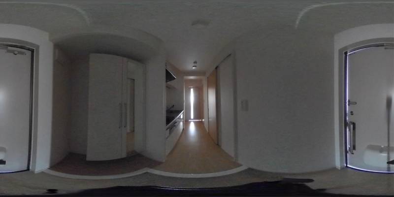 パノラマ画像玄関