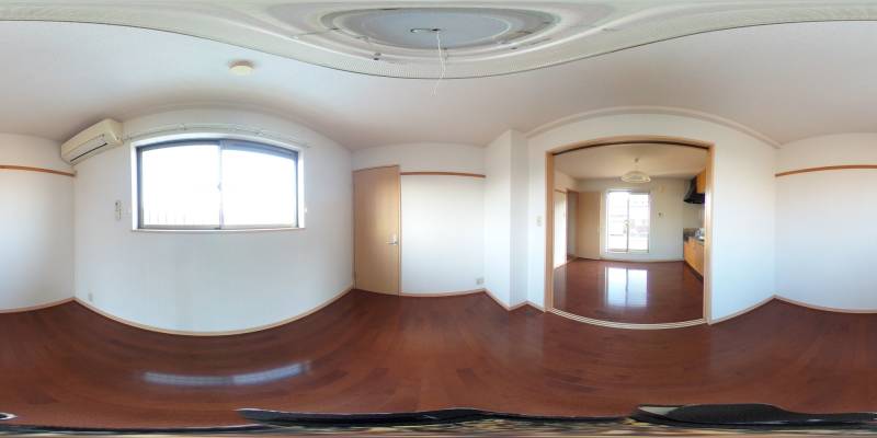 パノラマ画像洋室