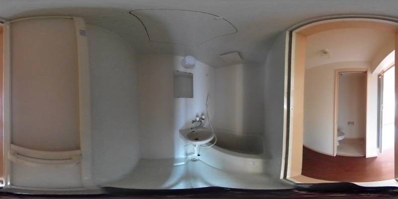 パノラマ画像洗面所