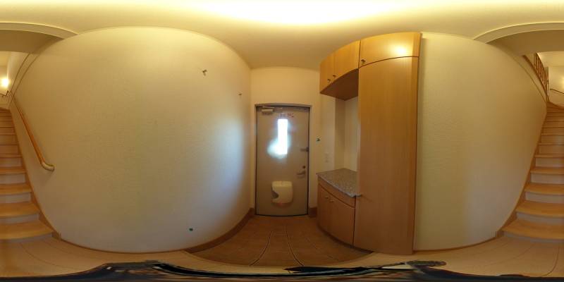 パノラマ画像玄関