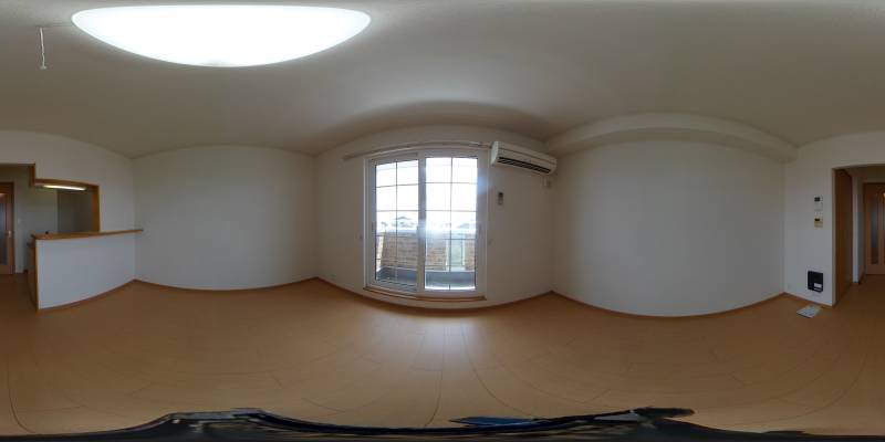 パノラマ画像リビング