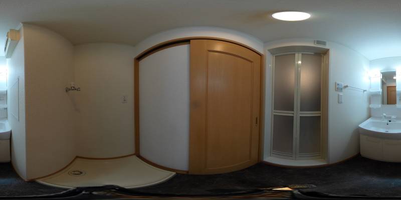 パノラマ画像洗面所