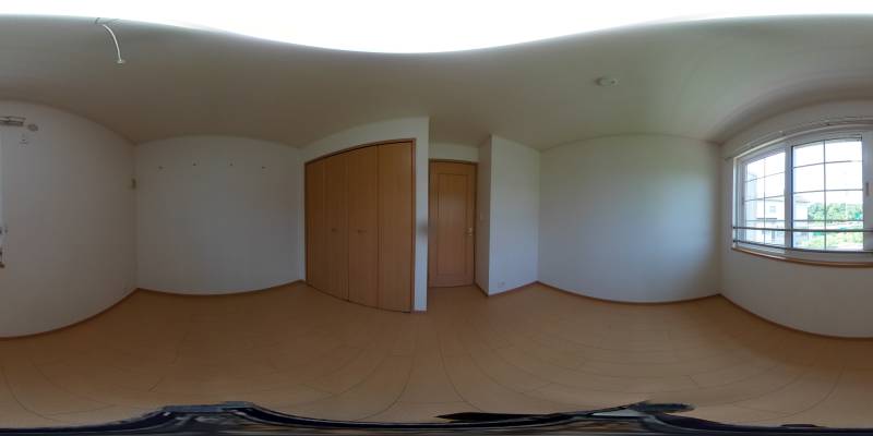 パノラマ画像洋室