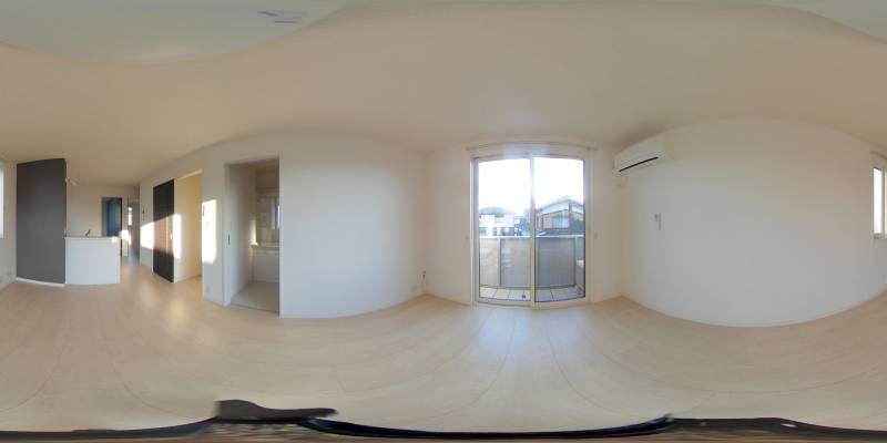 パノラマ画像リビング