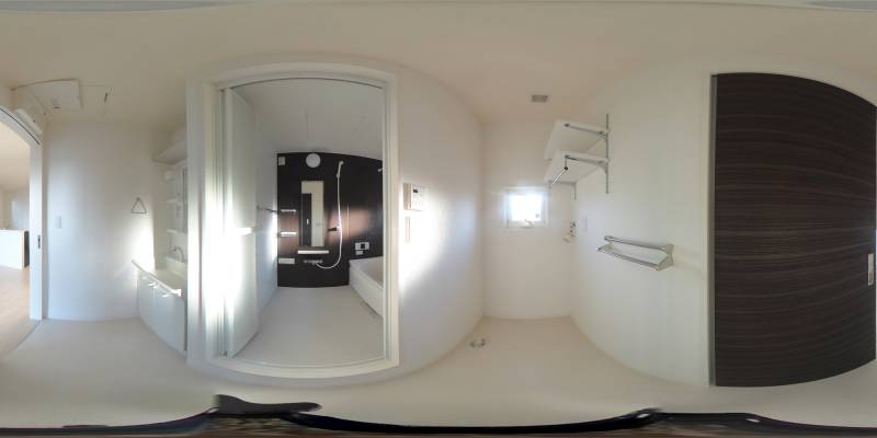 パノラマ画像洗面所