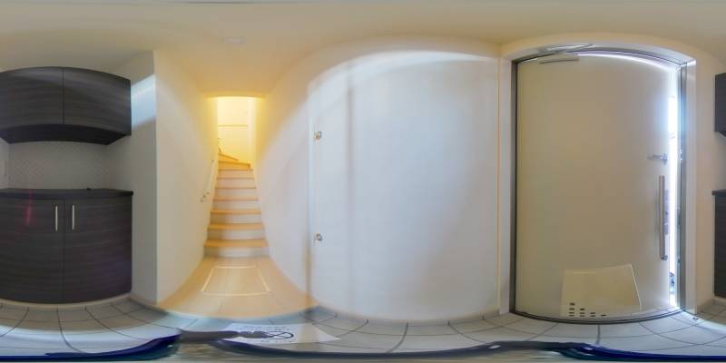 パノラマ画像玄関