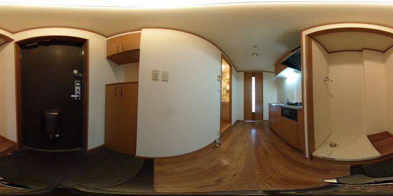 パノラマ画像玄関