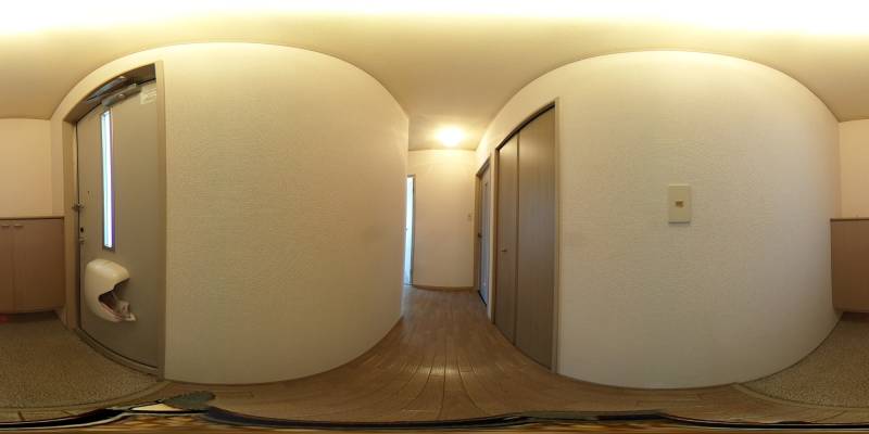 パノラマ画像玄関