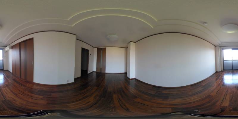 パノラマ画像リビング