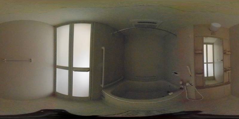 パノラマ画像バスルーム