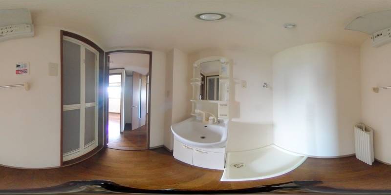 パノラマ画像洗面所