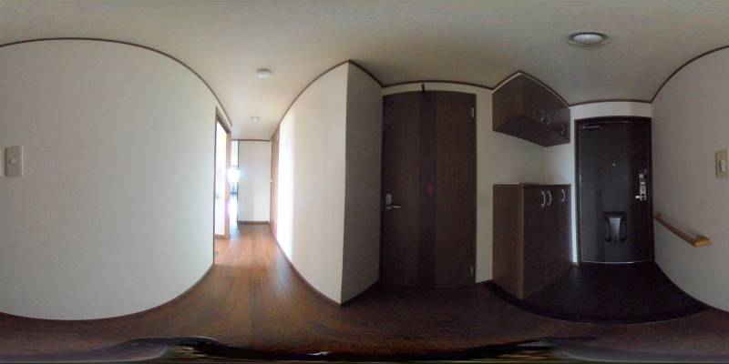 パノラマ画像玄関