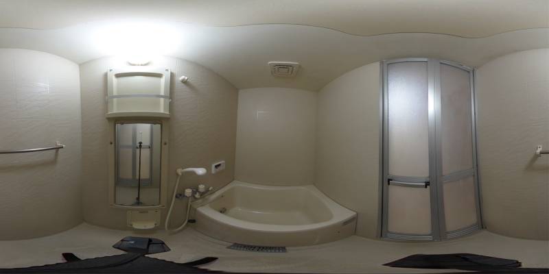 パノラマ画像バスルーム