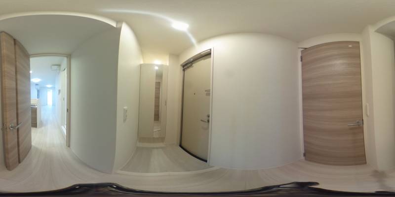 パノラマ画像玄関