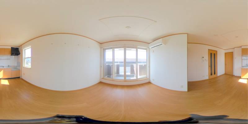 パノラマ画像リビング