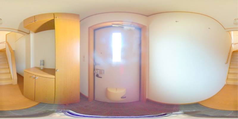 パノラマ画像玄関