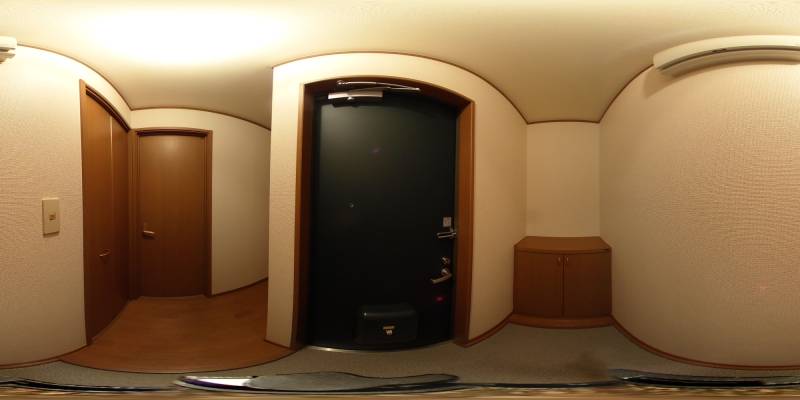 パノラマ画像玄関