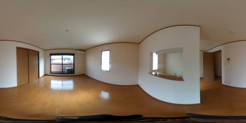 パノラマ画像リビング