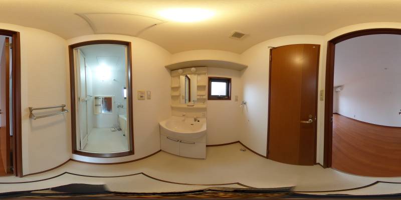 パノラマ画像洗面所