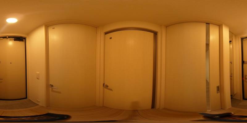 パノラマ画像玄関