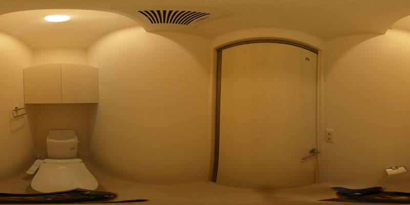 パノラマ画像トイレ